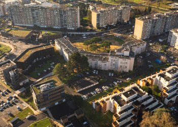 Vue du quartier Thouars, décembre 2024