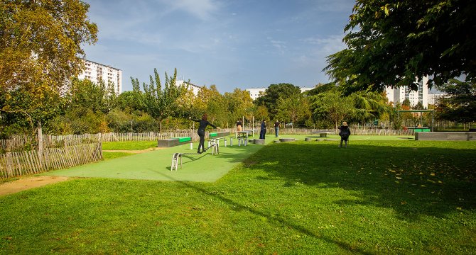 Nouveaux jeux de la bande ludique au coeur du parc-octobre 2024